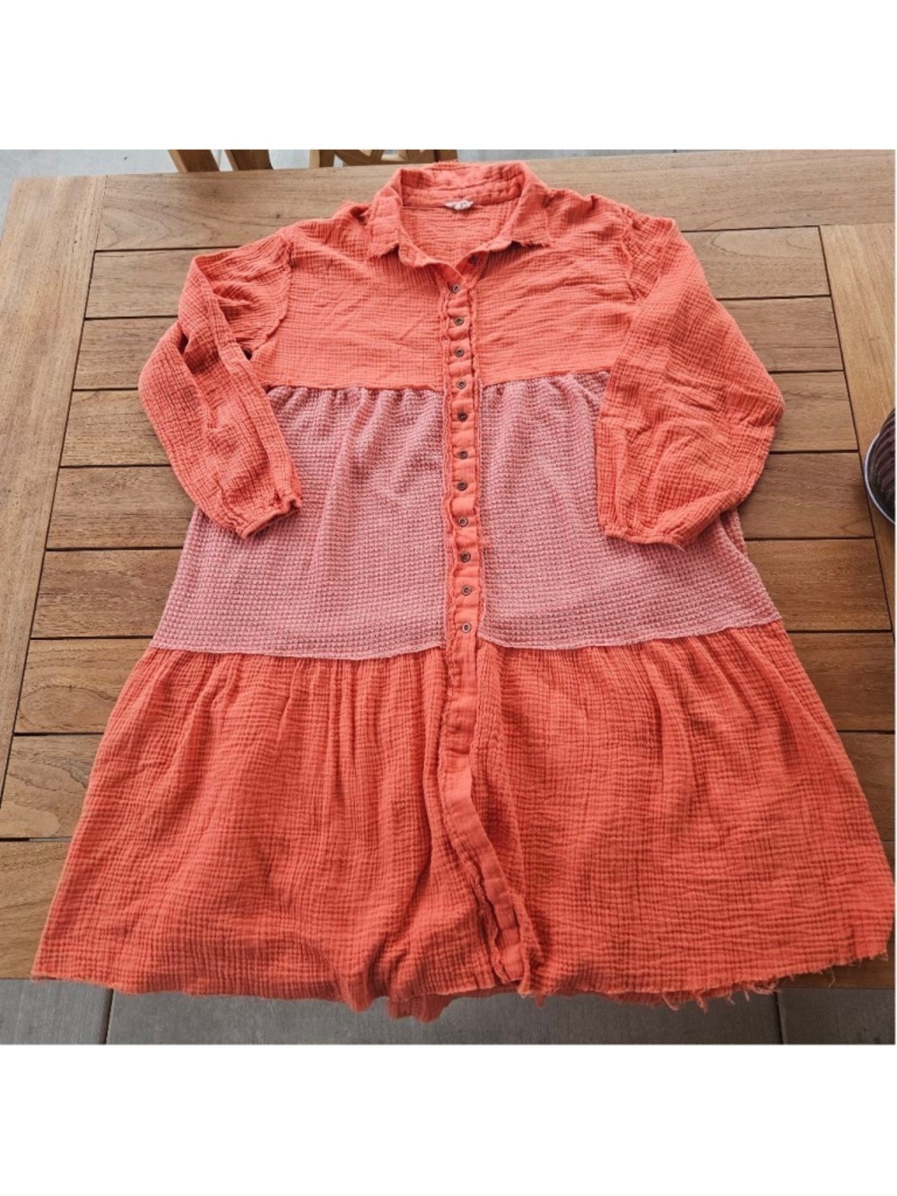 Pol Midi Dress 100% Cotton Size S